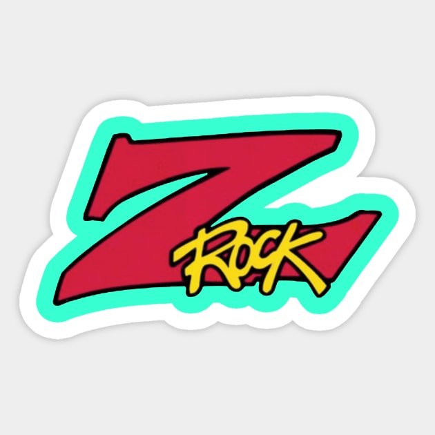 Z Rock Logo Sticker by gumara